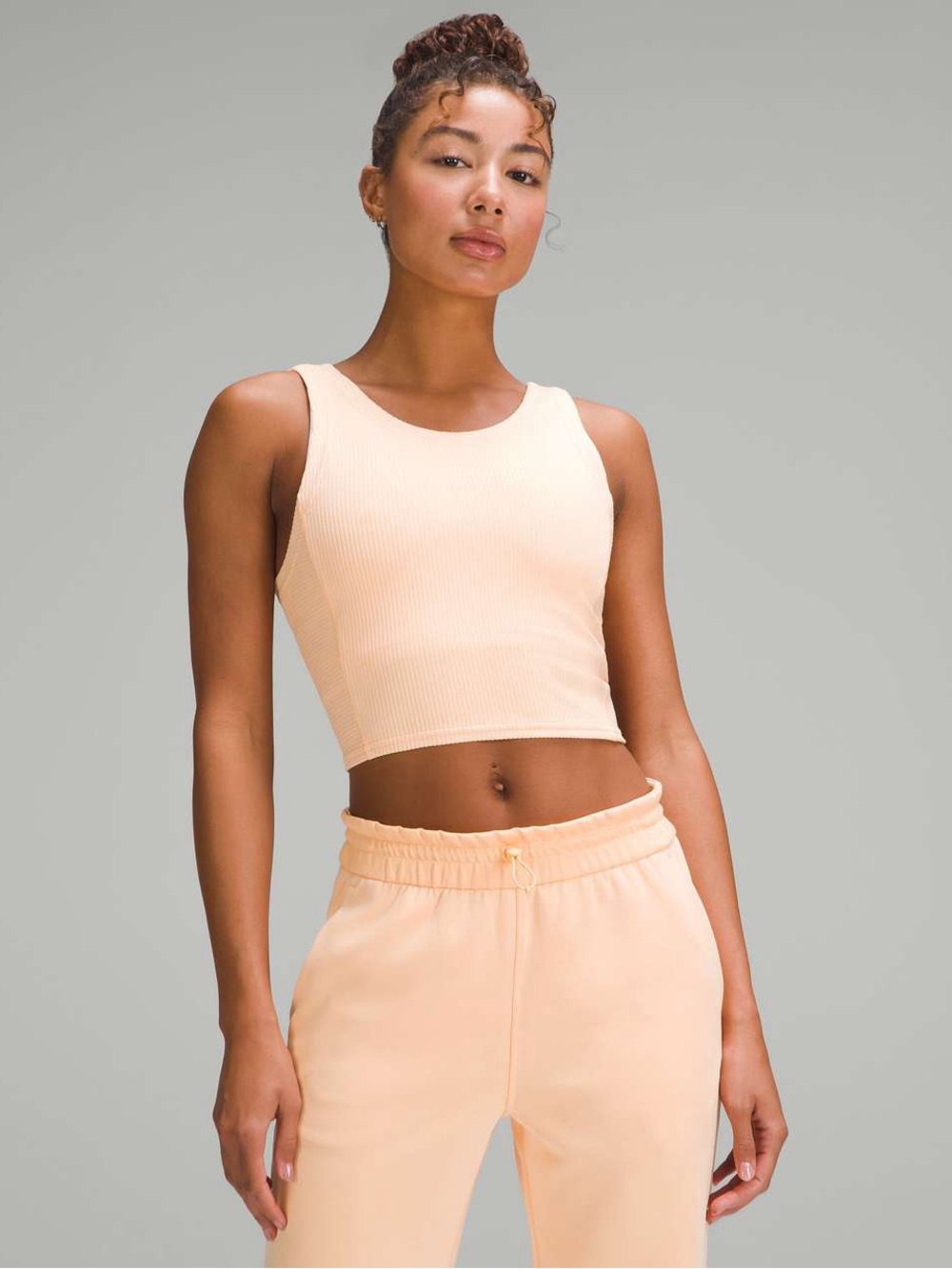 Lululemon Ribbed Softstreme Cropped Tank Top